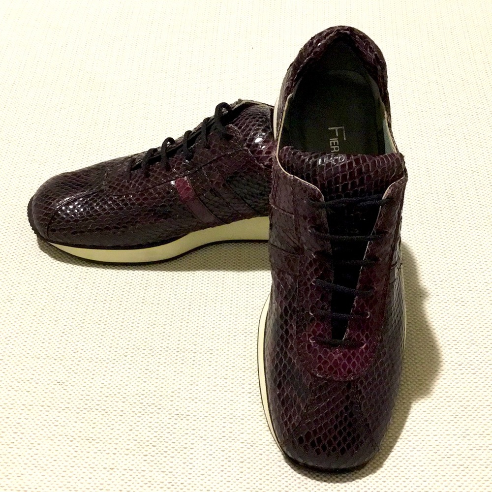 Fieramosca & Co Snakeskin Sneakers